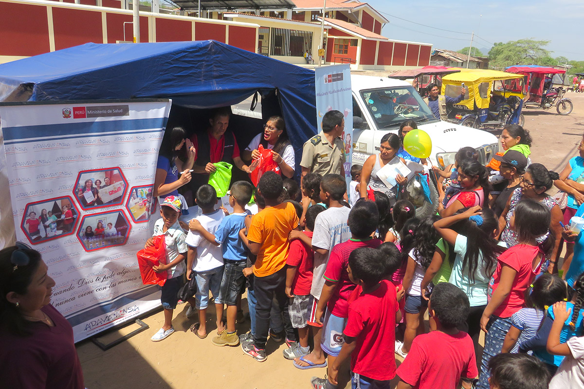 Donacion a Centro de Salud Yapatera