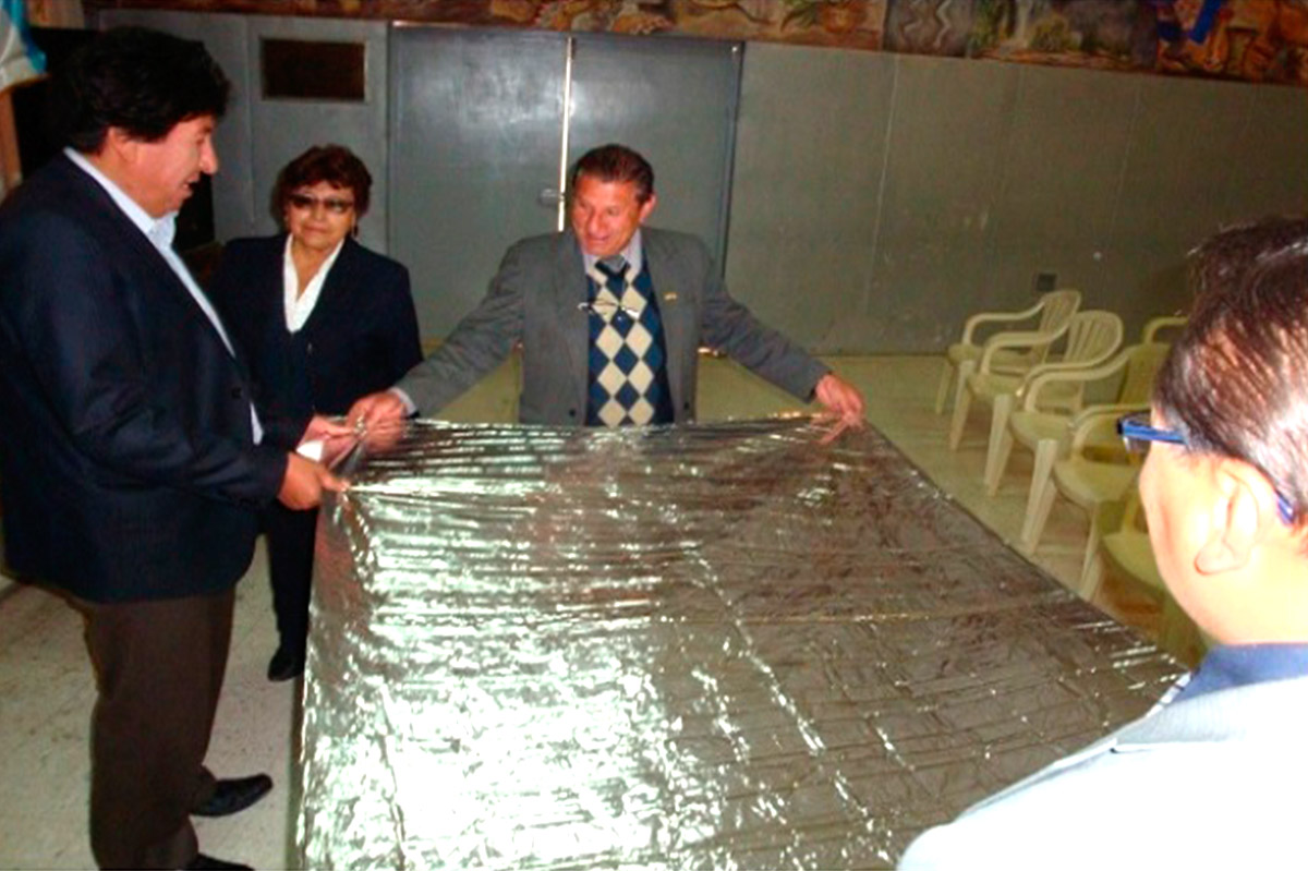 Adavaminsa colabora en entrega de más de 20 mil frazadas térmicas, en zonas de bajas temperaturas.